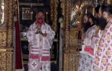 Сербский Патриарх Ириней совершил литургию в афонском монастыре Хиландар (фото)
