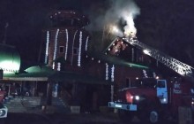 В монастыре на Ганиной Яме, где были сожжены останки царской семьи, случился пожар