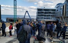 В Одессе произошел конфликт со стрельбой между активистами и застройщиком на Ланжероне (фото)