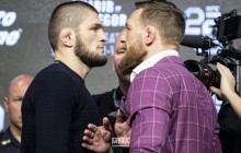 Россиянин Нурмагомедов победил Макгрегора в UFC, устроив затем массовую драку