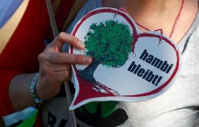 У Німеччині тисячі людей протестували проти вирубки Гамбахського лісу (фоторепортаж)