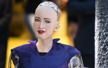 В Киеве презентовали робота-человека Софию, она высказалась об Украине: "Пока мне нравится" (фото, видео)