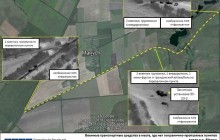 OSCE spots trucks carrying anti-aircraft gun in Russian-occupied Donbas