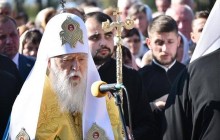 На Тернопільщині патріарх Філарет освятив каплицю-пантеон Героїв АТО (Фото)
