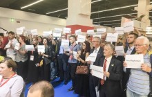 В Германии прошли чтения рассказов Сенцова (фото, видео)