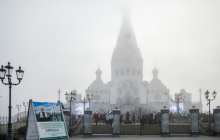 В Минске освятили храм-памятник в честь Всех Святых, который возводили более четверти столетия