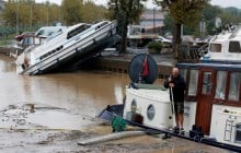 Наводнение на юге Франции: в пострадавших районах продолжается эвакуация