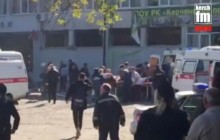 Появилось видео первых секунд после взрыва в Керчи