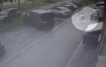 В Киеве мужчина разбился насмерть, выпрыгнув с 24 этажа (видео)