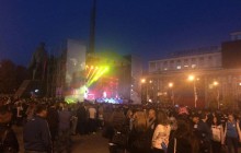 Окупанти влаштували в Донецьку "свято" на тлі жалоби за загиблими в Керчі (фото)
