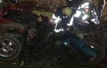 На Тернопільщині внаслідок зіткнення двох автомобілів госпіталізовано 7 осіб (фото)