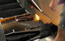 CSKA Moscow fans injured in Rome escalator accident (video)