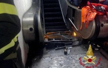 Адская "мясорубка" в метро Рима: появились подробности и жуткие кадры аварии (фоторепортаж, видео)
