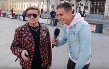 Украинский политолог похвастался в Москве стоимостью своего гардероба (видео)