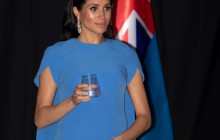 Беременная Меган Маркл показала округлившийся живот (фоторепортаж)