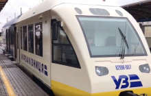 Прем'єр проїхався залізничним експресом з Києва до аеропорту "Бориспіль" (відео)