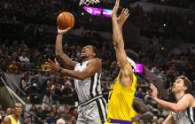 Лейкерс украинца Михайлюка уступили Сан-Антонио в чемпионате НБА