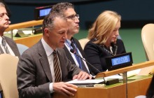 U.S. envoy at UNSC: Russia seeks to bolster fake republics' positions via sham elections in Donbas
