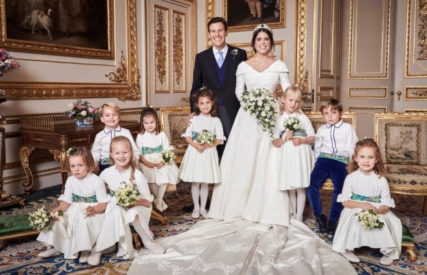 Королівський палац показав офіційні фото з весілля принцеси Євгенії