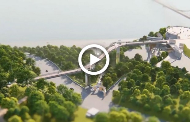 Место для романтиков: каким будет новый пешеходный мост в историческом центре Киева (видео)