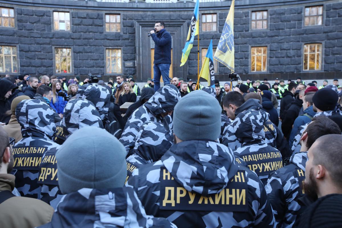 Ветерани вийшли під Кабмін вимагати створення свого міністерства