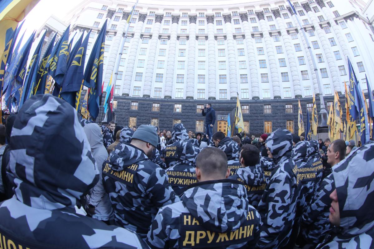 Ветерани вийшли під Кабмін вимагати створення свого міністерства