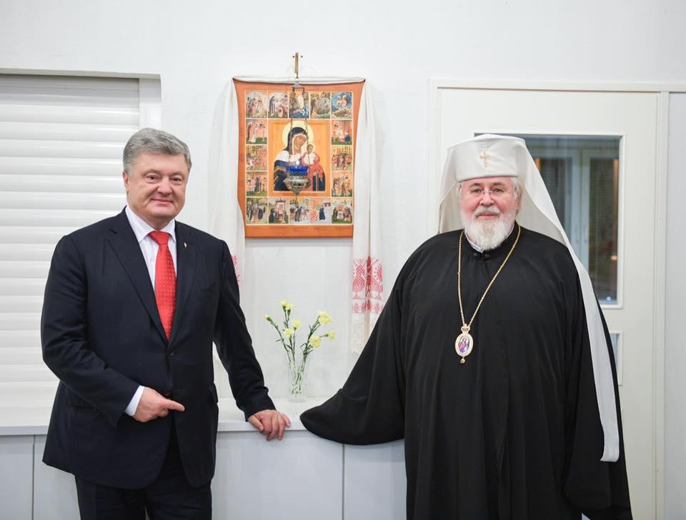 Порошенко зустрівся з предстоятелем Фінляндської православної церкви Архієпископом Левом / Facebook Порошенко Порошенко зустрівся з предстоятелем Фінляндської православної церкви Архієпископом Левом / Facebook Порошенко