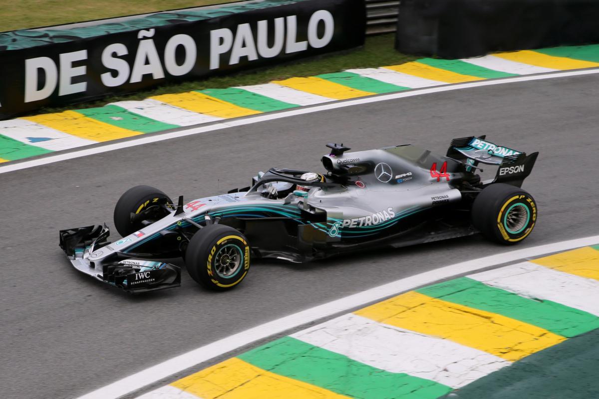 Хэмилтон выиграл квалификацию Гран-при Бразилии / Reuters