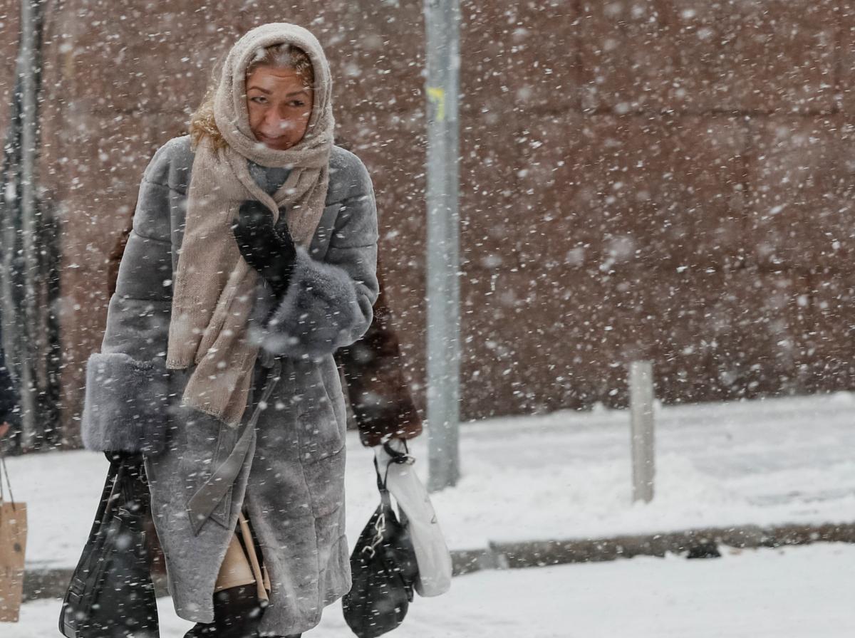 8 декабря в Киеве ожидается снегопад / фото REUTERS