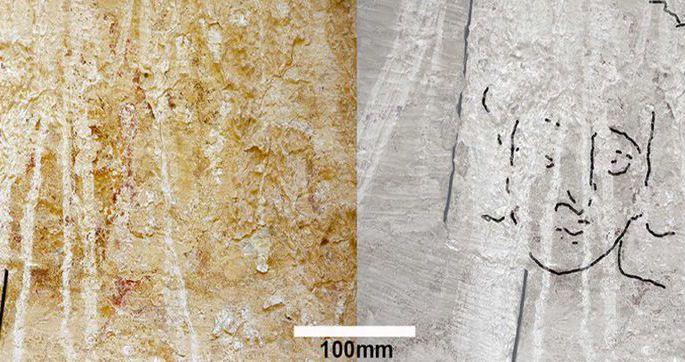 Историки нашли необычный древний портрет Христа / Dror Maayan / Cambridge.org