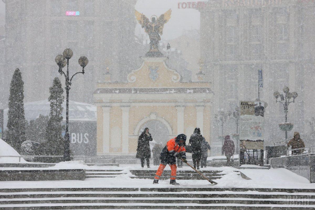 Киев вошел в список снежных городов Европы / фото УНИАН Киев вошел в список снежных городов Европы / фото УНИАН