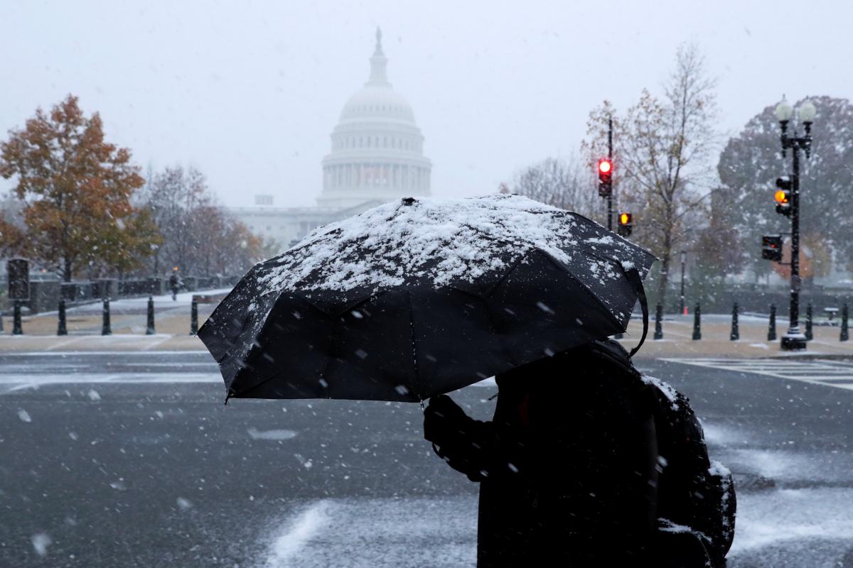 США накрив сніжний шторм / REUTERS