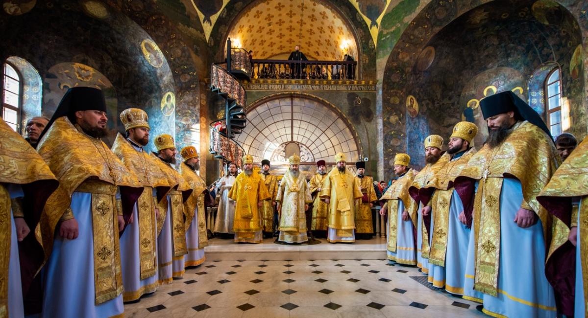 Предстоятель УПЦ возглавил Божественную литургию в Киево-Печерской лавре / news.church.ua