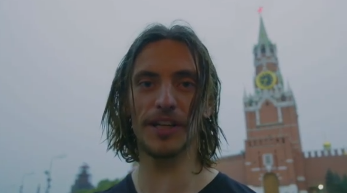 Артист Сергій Полунін / скріншот