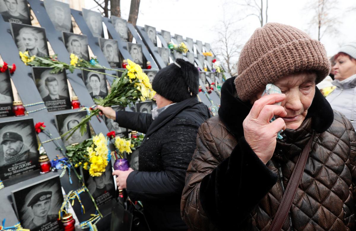 В Украине отметили пятилетие начала Евромайдана / REUTERS