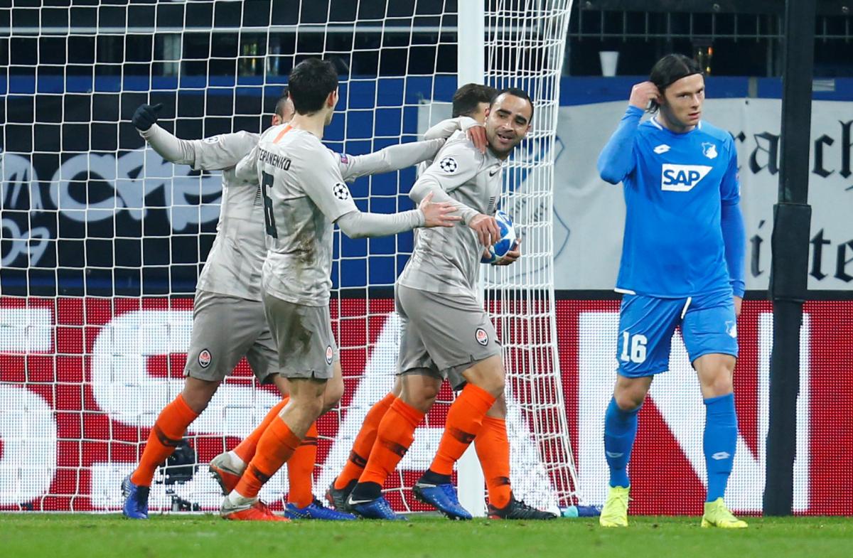 Шахтар провів багатий на голи матч у Хоффенхаймі / Reuters