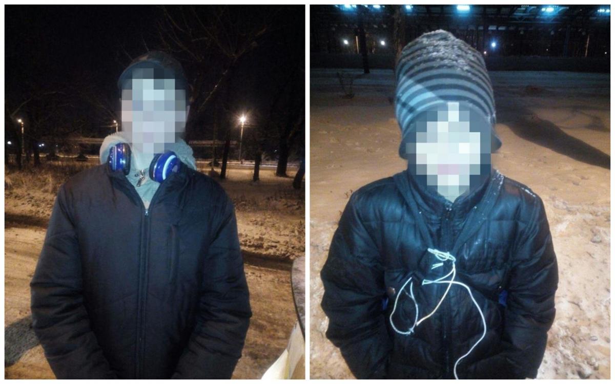 Полиция задржала двух мальчиков в возрасте 13 и 15 лет / фото facebook.com/kharkiv1654/