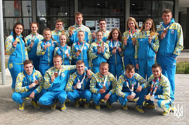 Українські медалісти Юнацької Олімпіади загалом отримають близько мільйона гривень / noc-ukr.org Українські медалісти Юнацької Олімпіади загалом отримають близько мільйона гривень / noc-ukr.org