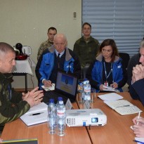 New OSCE chief monitor visits Donbas, meets with Ukraine army command (Photo)