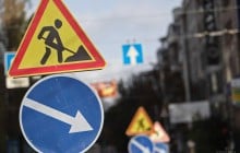 В Киеве до августа ограничат движение транспорта на центральных улицах