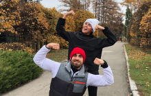 Каменских с высунутым языком показала свою силу (фото)