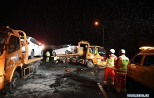 ДТП с 31 машиной в Китае: число погибших выросло до 15