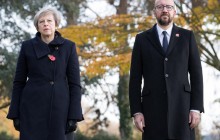 Мэй попала в ДТП с премьером Бельгии