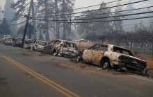 Из-за лесных пожаров в Калифорнии погибли пять человек (видео)