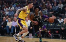 Михайлюк сыграл полторы минуты в матче НБА за Лос-Анджелес Лейкерс