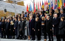 В Париже мировые лидеры отмечают 100-летие завершения Первой мировой войны (фоторепортаж)