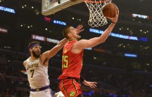 Лень сделал дабл-дабл в матче Атланты против Лейкерс в НБА