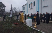 У Білорусі освятили хрест пам'яті жертв Голодомору 1932-1933 років в Україні