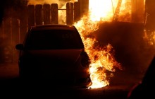 В Ужгороде сожгли две элитные машины экс-главы СБУ области - СМИ