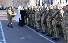 На Чернігівщині митрополит УПЦ благословив новобранців на військове служіння